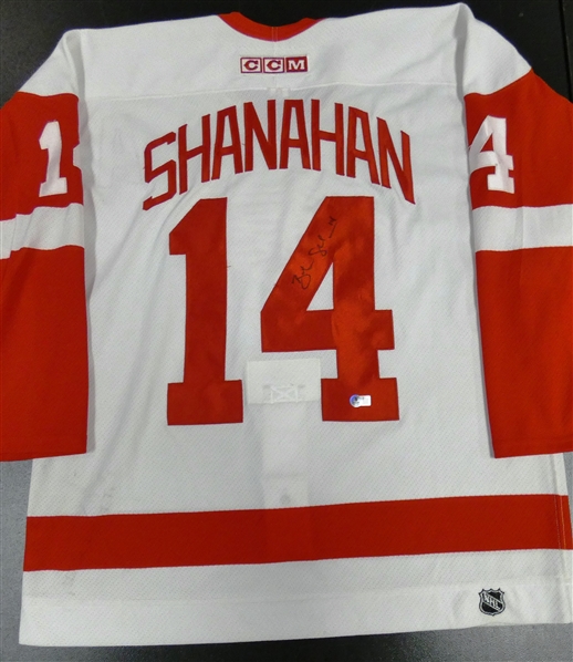 Brendan Shanahan Autographed Authentic CCM Red Wings Jersey