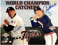 Bill Freehan & Lance Parrish Autographed 11x14