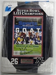 Sony Michel Autographed Framed Sports Illustrated