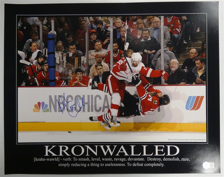 Niklas Kronwall Autographed 16x20