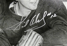 Sid Abel Autographed Production Line 16x20