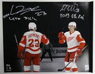 Lucas Raymond & Moritz Seider Autographed 16x20