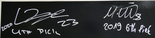 Lucas Raymond & Moritz Seider Autographed 16x20