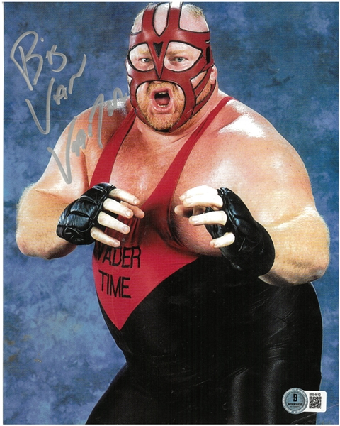 Big Van Vader Autographed 8x10