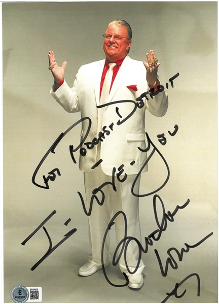 Brother Love Autographed 7x10