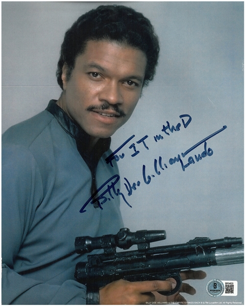 Billy Dee Williams Autographed 8x10