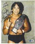 Ricky The Dragon Steamboat Autographed 8x10