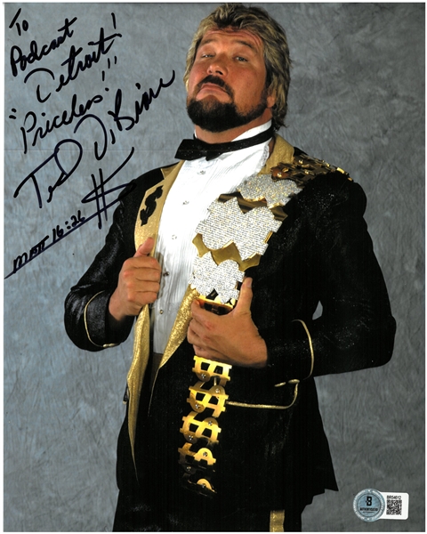 Ted Dibiase Autographed 8x10