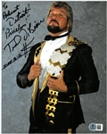 Ted Dibiase Autographed 8x10