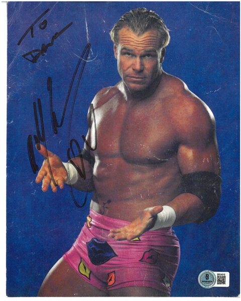 Billy Gunn Autographed 8x10