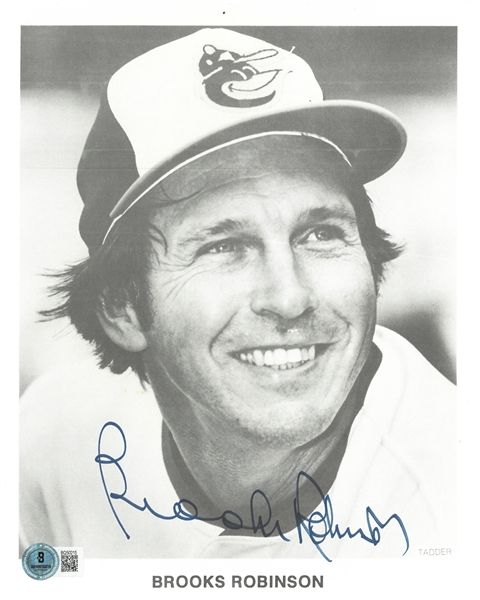 Brooks Robinson Autographed 8x10