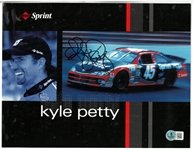 Kyle Petty Autographed 8x10