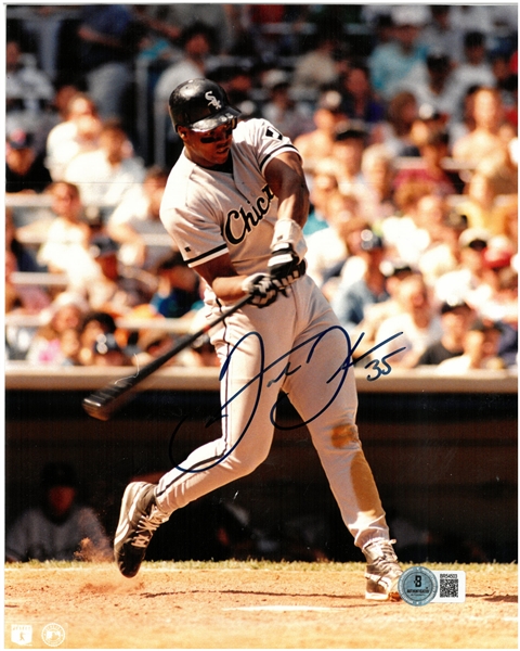 Frank Thomas Autographed 8x10