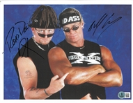 Billy Gunn & Road Dog Autographed 8x10