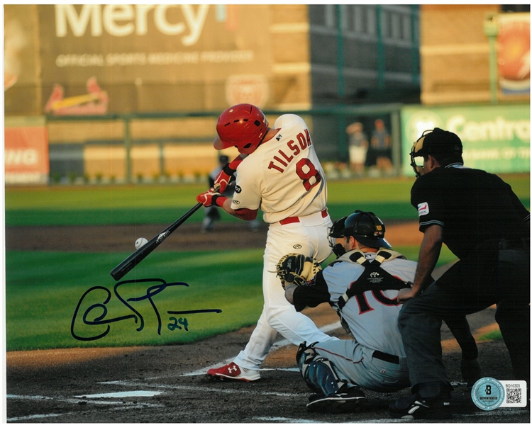 Charlie Tilson Autographed 8x10