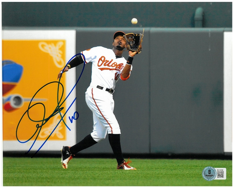 Adam Jones Autographed 8x10