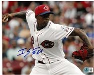 Raisel Iglesias Autographed 8x10