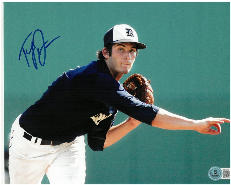 Tyler Danish Autographed 8x10