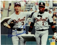 Alan Trammell Autographed 8x10