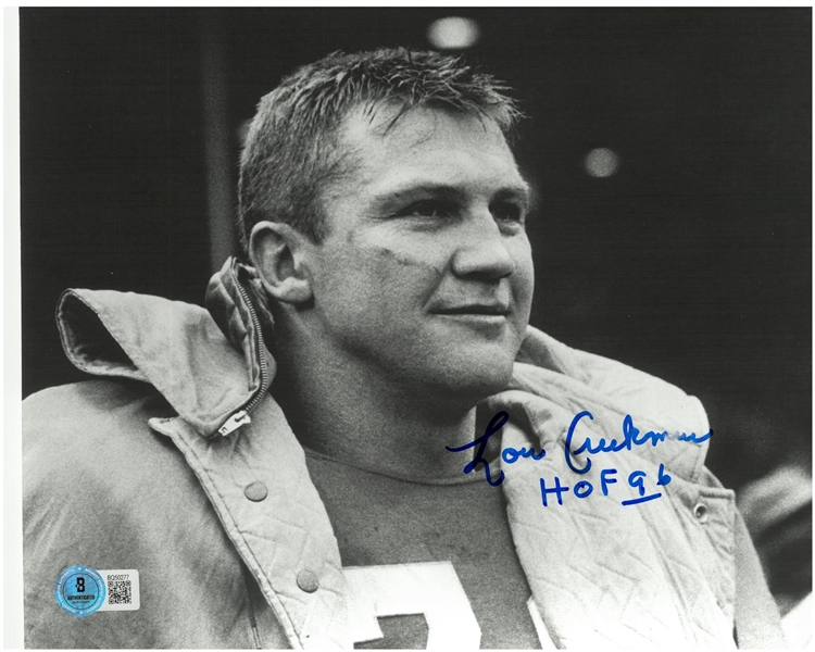 Lou Creekmur Autographed 8x10