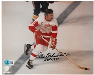 Alex Delvecchio Autographed 8x10