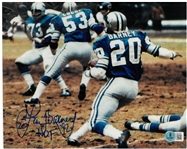Lem Barney Autographed 8x10