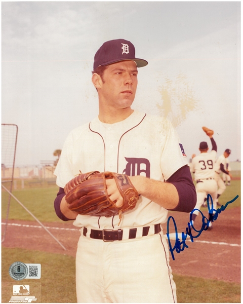 Pat Dobson Autographed 8x10