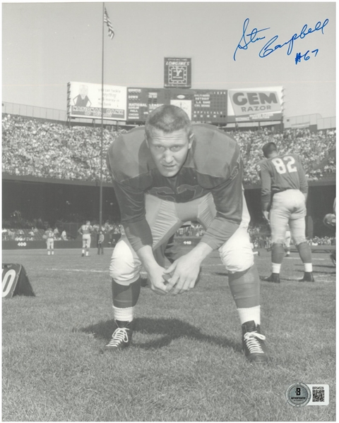 Stan Campbell Autographed 8x10
