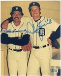 Willie Hernandez & Lance Parrish Autographed 8x10
