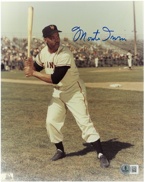 Monte Irvin Autographed 8x10