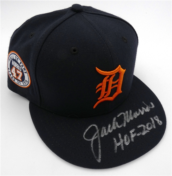 Jack Morris Autographed Tigers Hat