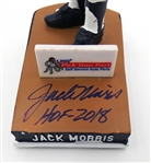 Jack Morris Autographed Fuzzy Mustache Bobblehead