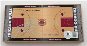 Taj Gibson Autographed Floorboard