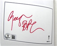 Geezer Butler Autographed Into The Void