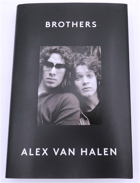 Alex Van Halen Autographed "Brothers" Book