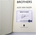 Alex Van Halen Autographed Brothers Book
