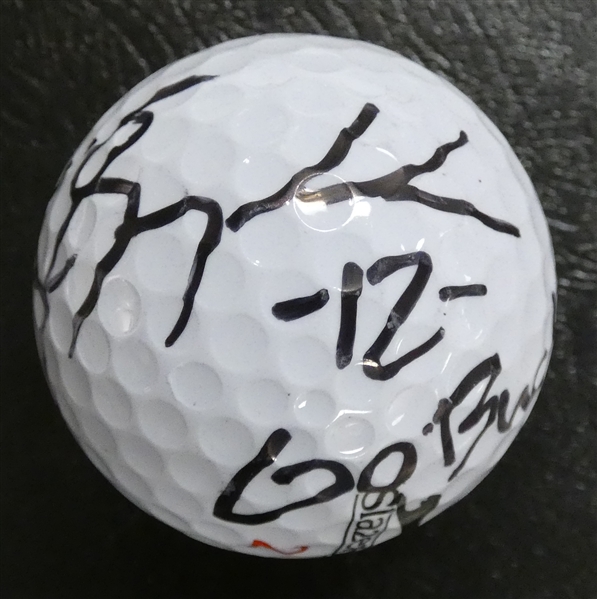 Dane Sanzenbacher Autographed Golf Ball