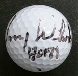 Larry Wilson Autographed Golf Ball