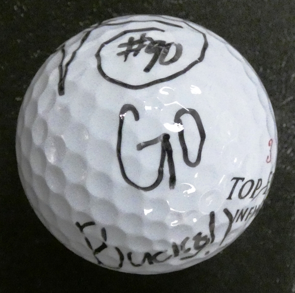 Thaddeus Gibson Autographed Golf Ball