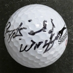 Rayfield Wright Autographed Golf Ball