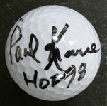 Paul Krause Autographed Golf Ball