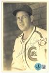 Hank Leiber Autographed 4x6 Photo