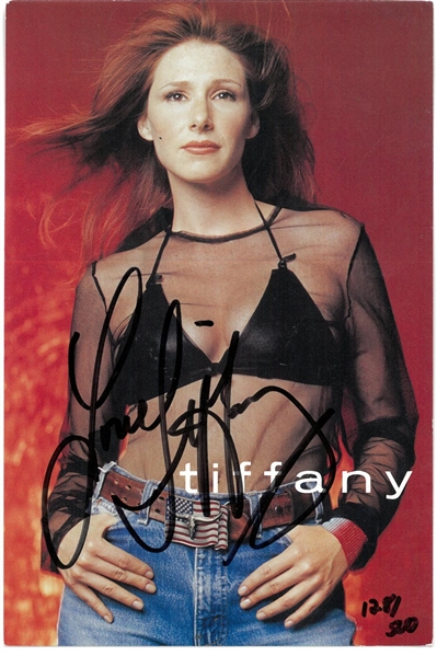 Tiffany Autographed 4x6 Photo