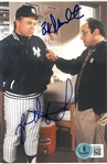 Jason Alexander & Buck Showalter Autographed 4x6 Photo