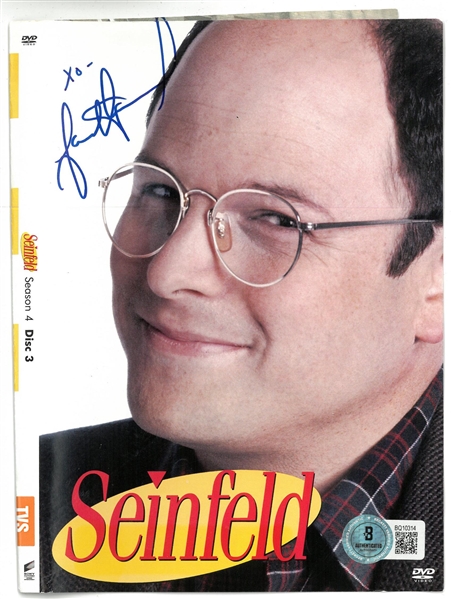 Jason Alexander Autographed Seinfeld DVD Insert