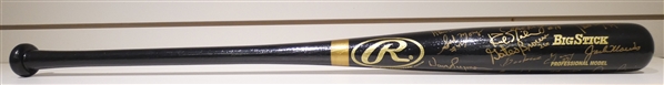 1984 Detroit Tigers Team Signed Bat (22 Autos)