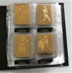 Danbury Mint 22 Kt Gold Baseball Cards