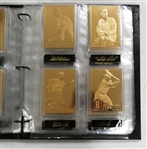Danbury Mint 22 Kt Gold Baseball Cards