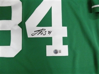 Jake Rogers Autographed Team Issued St. Patrick's Day Jersey