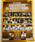 Boston Bruins Alumni Signed 18x24 Poster